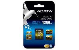 Karta pamięci ADATA SDXC Premier Pro UHS-I U1 128GB (ASDX128GUI1CL10-R)