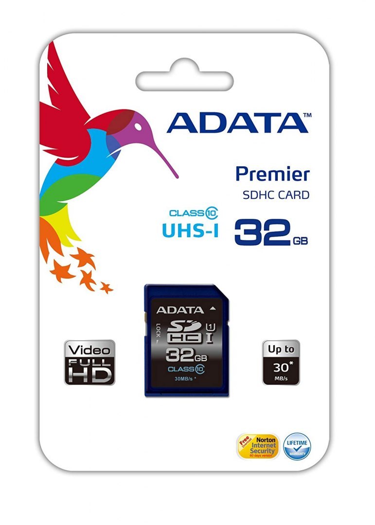 Karta pamięci ADATA SDHC 32GB Class 10 (ASDH32GUICL10-R)