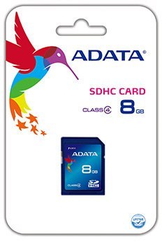 Karta pamięci ADATA SDHC 8GB Class 4 (ASDH8GCL4-R)