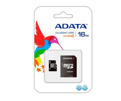 Karta pamięci ADATA micro SDHC 16GB Class 10 UHS-I + Adapter (AUSDH16GUICL10-RA1)