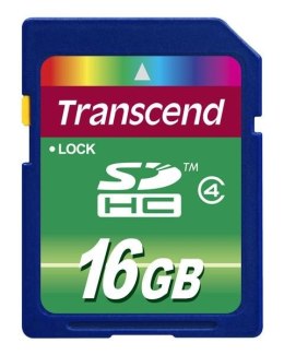 Karta pamięci Transcend SDHC 16GB Class4 (TS16GSDHC4)