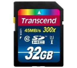 Karta pamięci Transcend SDHC 32GB Class 10 (TS32GSDU1)