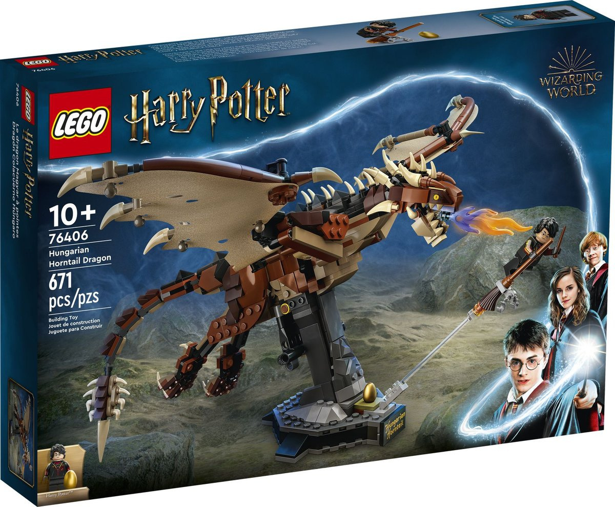 LEGO® 76406 Harry Potter Smok rogogon węgierski - oryginalna gwarancja LEGO.