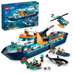 LEGO® City 60368 Łódź badacza Arktyki - rabat na expressbuy.pl,oryginalne LEGO.