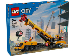 LEGO® City 60409 Żółty mobilny dźwig budowlany - rabat na expressbuy.pl, oryginalne LEGO.