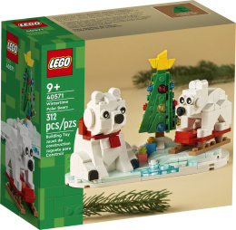 LEGO® 40571 Exclusive Zimowe niedźwiedzie polarne-rabat na expressbuy.pl, oryginalne LEGO.