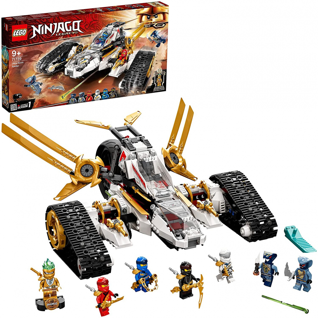 LEGO® 71739 NINJAGO Pojazd Ultradźwiękowy. Model 4 w 1 - oryginalna gwarancja LEGO LEGO® 71739 NINJAGO Pojazd Ultradźwiękowy. Model 4 w 1 - oryginalna gwarancja LEGO