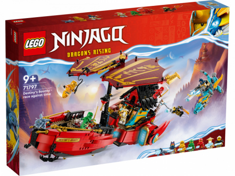 LEGO® Ninjago® 71797 Perła Przeznaczenia — wyścig z czasem-oryginalna gwarancja LEGO. LEGO® Ninjago® 71797 Perła Przeznaczenia — wyścig z czasem-oryginalna gwarancja LEGO.