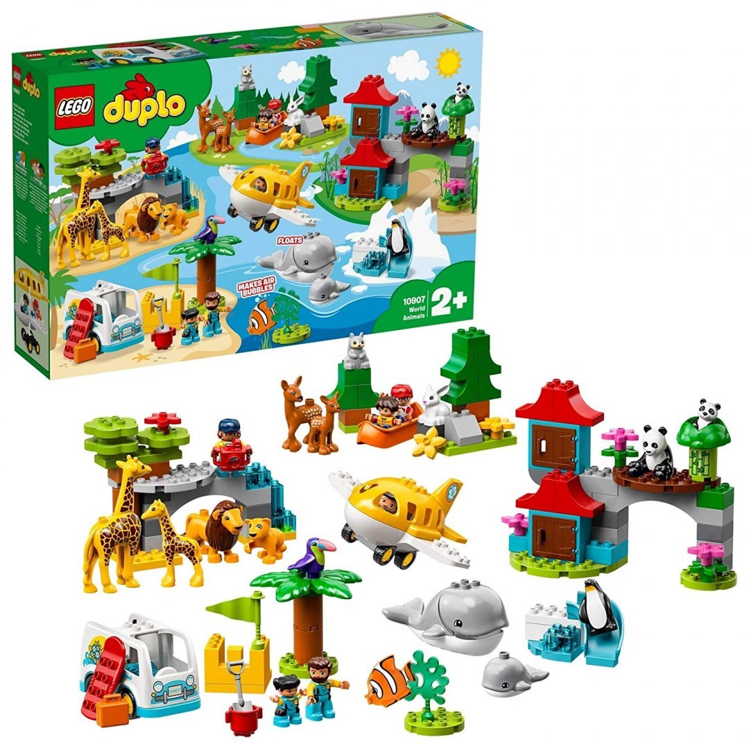 LEGO® 10907 Duplo Zwierzęta świata ( World Animals ) - oryginalna gwarancja LEGO LEGO® 10907 Duplo Zwierzęta świata ( World Animals ) - oryginalna gwarancja LEGO