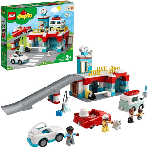 LEGO® 10948 DUPLO Parking piętrowy i myjnia samochodowa - oryginalna gwarancja LEGO® 10948 DUPLO Parking piętrowy i myjnia samochodowa - oryginalna gwarancja
