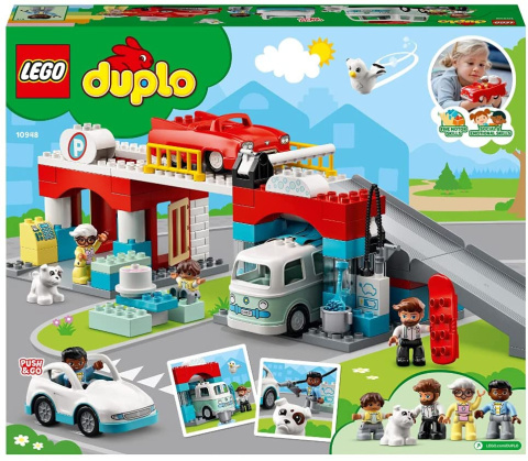 LEGO® 10948 DUPLO Parking piętrowy i myjnia samochodowa - oryginalna gwarancja LEGO® 10948 DUPLO Parking piętrowy i myjnia samochodowa - oryginalna gwarancja