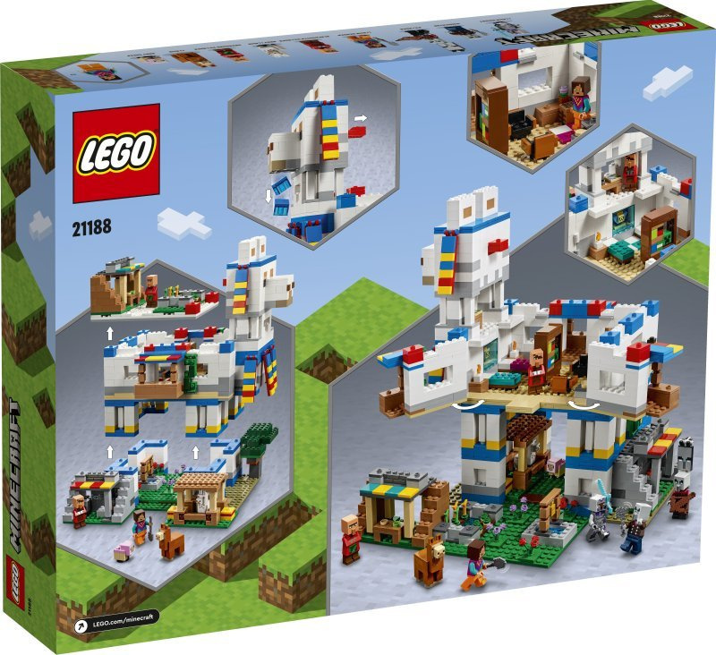 LEGO® 21188 MINECRAFT Wioska Lamy P3 - oryginalna gwarancja LEGO.
