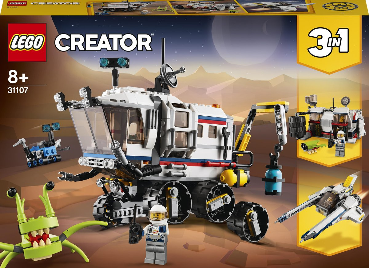 LEGO® 31107 Creator 3w1 - Łazik kosmiczny - oryginalna gwarancja LEGO.
