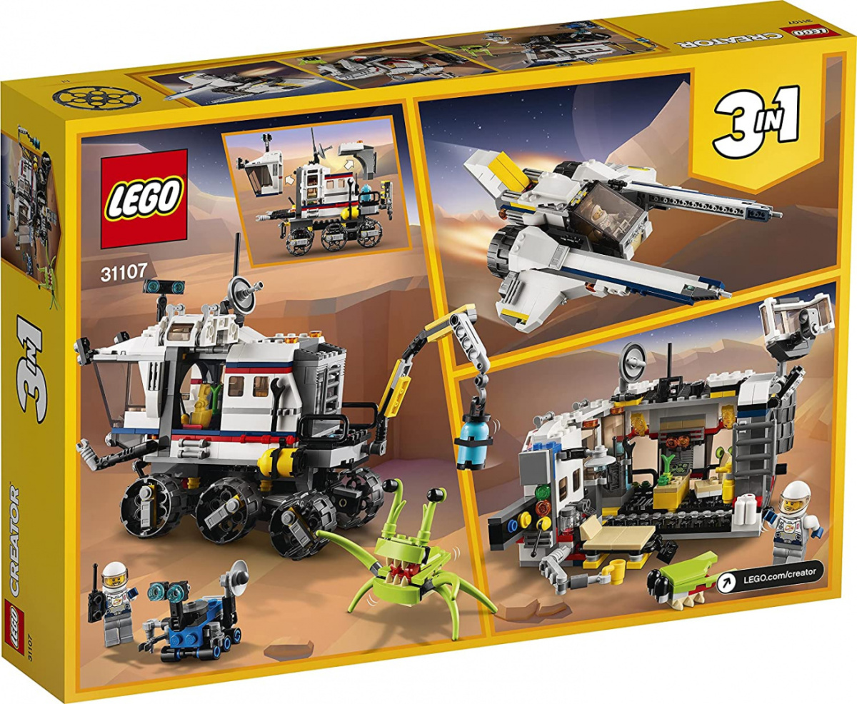 LEGO® 31107 Creator 3w1 - Łazik kosmiczny - oryginalna gwarancja LEGO.