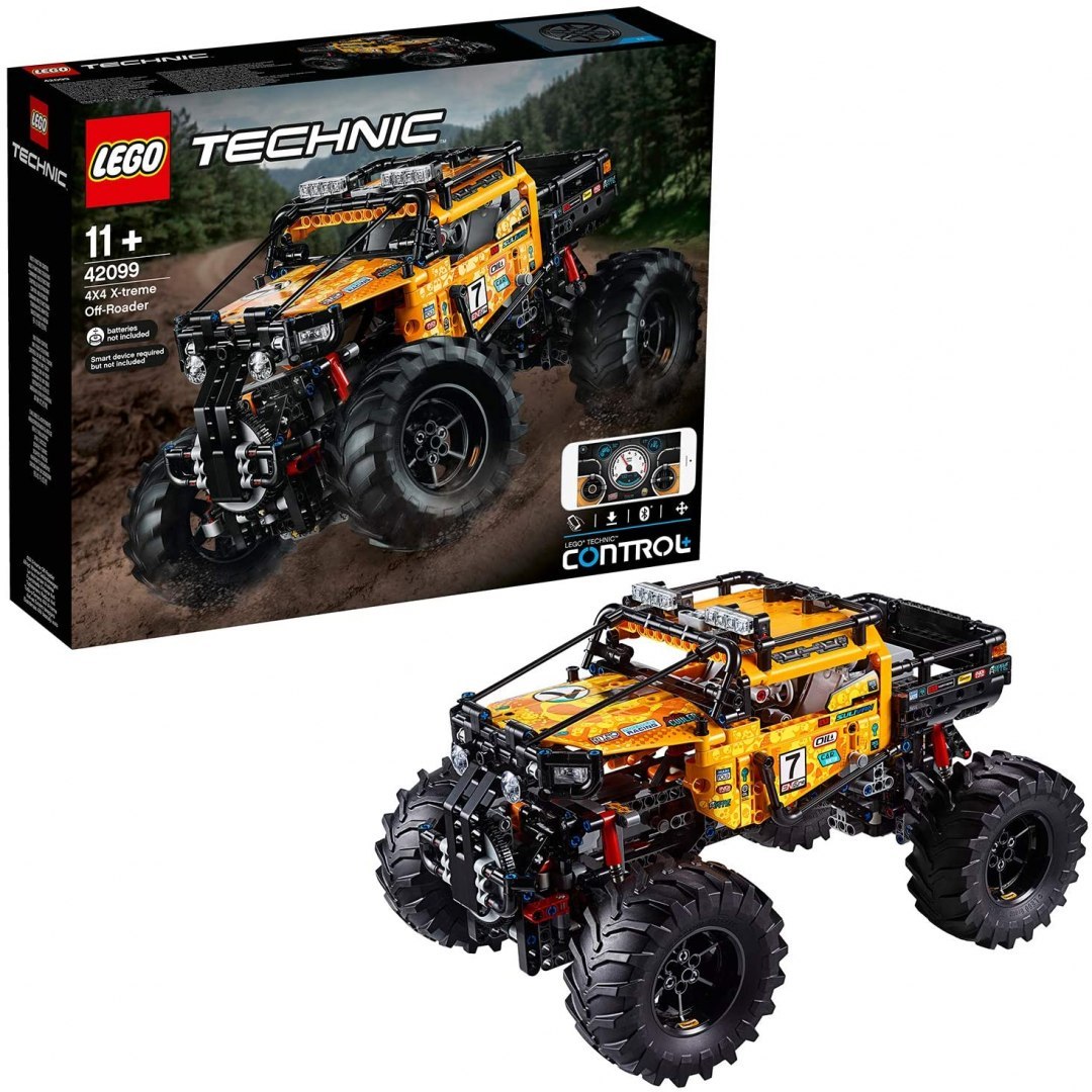LEGO® 42099 Technic Control+ 4 x 4 Allrad Xtreme samochód terenowy - oryginalna gwarancja LEGO LEGO® 42099 Technic Control+ 4 x 4 Allrad Xtreme samochód terenowy - oryginalna gwarancja LEGO
