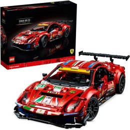 LEGO® 42125 TECHNIC Ferrari 488 GTE AF Corse 51-oryginalna gwarancja LEGO