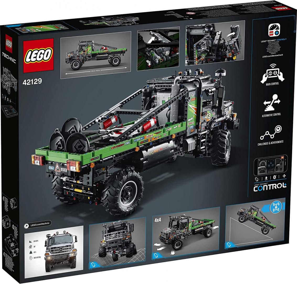 LEGO ® 42129 Technic Ciężarówka Mercedes-Benz Zetros z napędem na 4 koła - oryginalna gwarancja LEGO