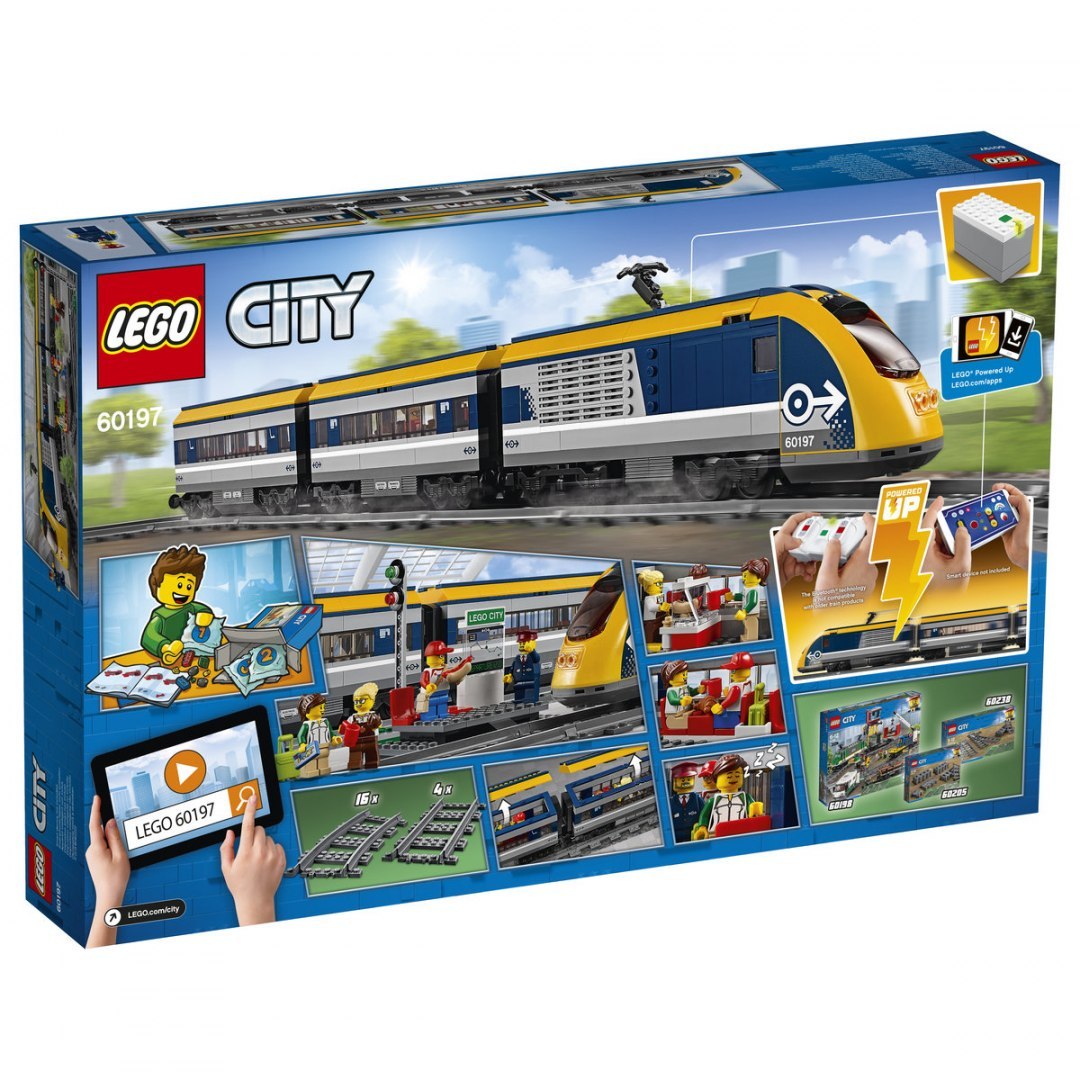 LEGO® 60197 City Pociąg pasażerski - oryginalna gwarancja LEGO.