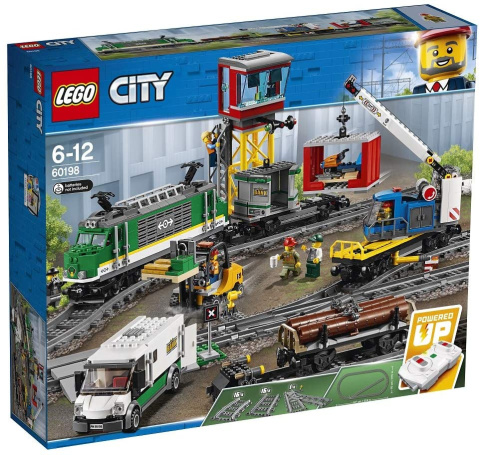 LEGO® 60198 City Trains Pociąg Towarowy - oryginalna gwarancja LEGO. LEGO® 60198 City Trains Pociąg Towarowy - oryginalna gwarancja LEGO.