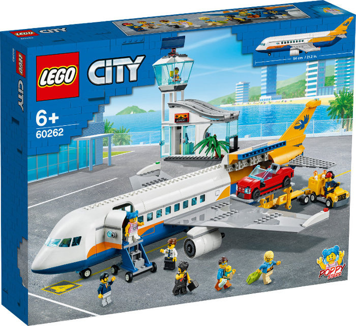 LEGO® 60262 City Samolot pasażerski - oryginalna gwarancja LEGO. LEGO® 60262 City Samolot pasażerski - oryginalna gwarancja LEGO.