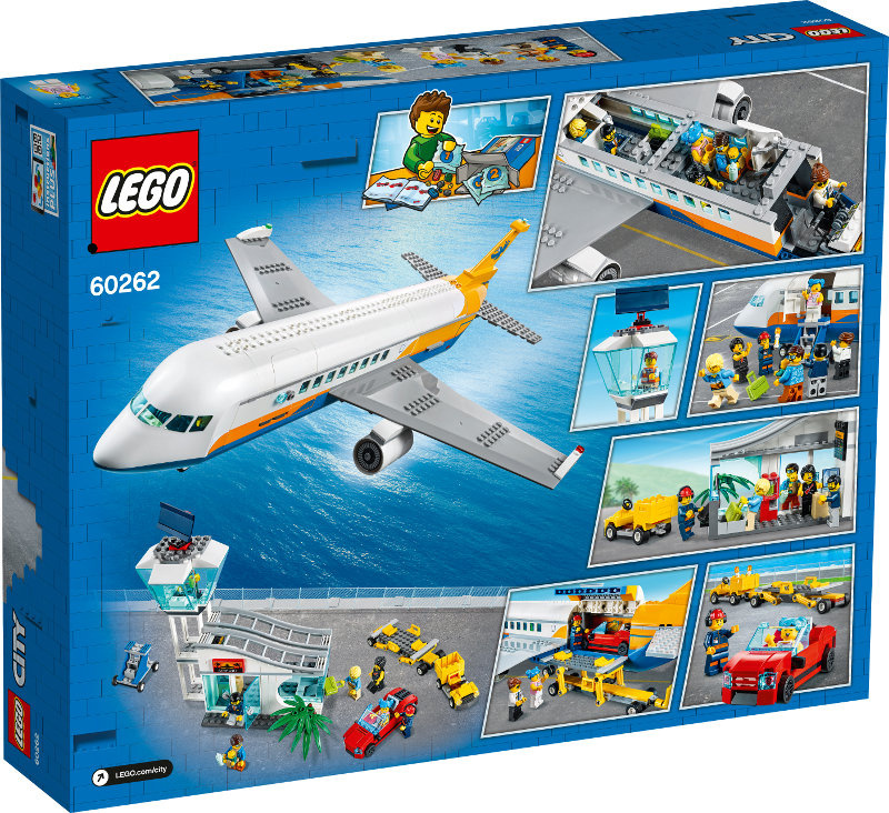 LEGO® 60262 City Samolot pasażerski - oryginalna gwarancja LEGO. LEGO® 60262 City Samolot pasażerski - oryginalna gwarancja LEGO.