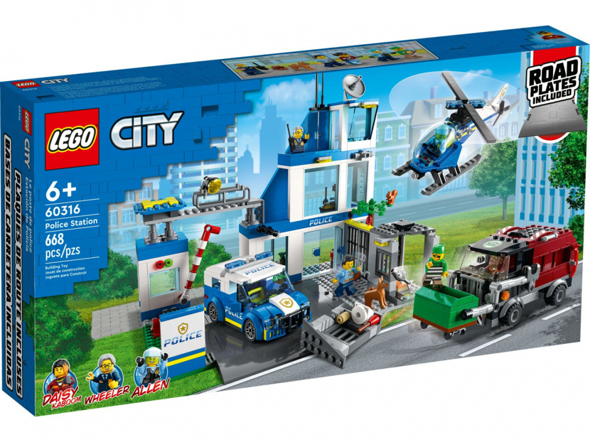 LEGO® 60316 CITY Posterunek policji -oryginalna gwarancja LEGO