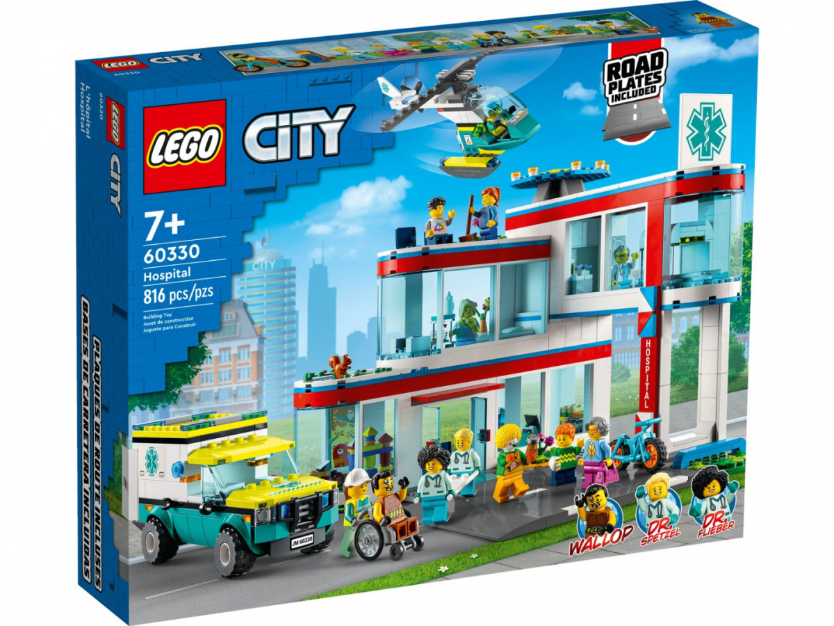 LEGO® 60330 City Szpital - oryginalna gwarancja LEGO