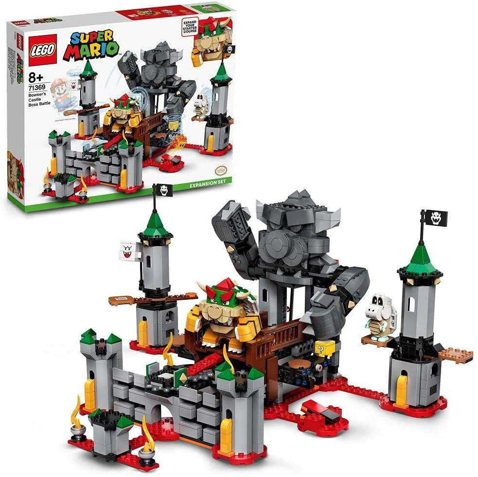 LEGO ® 71369 Super Mario Walka w Zamku Bowsera — zestaw rozszerzający. Oryginalna gwarancja LEGO. LEGO ® 71369 Super Mario Walka w Zamku Bowsera — zestaw rozszerzający. Oryginalna gwarancja LEGO.