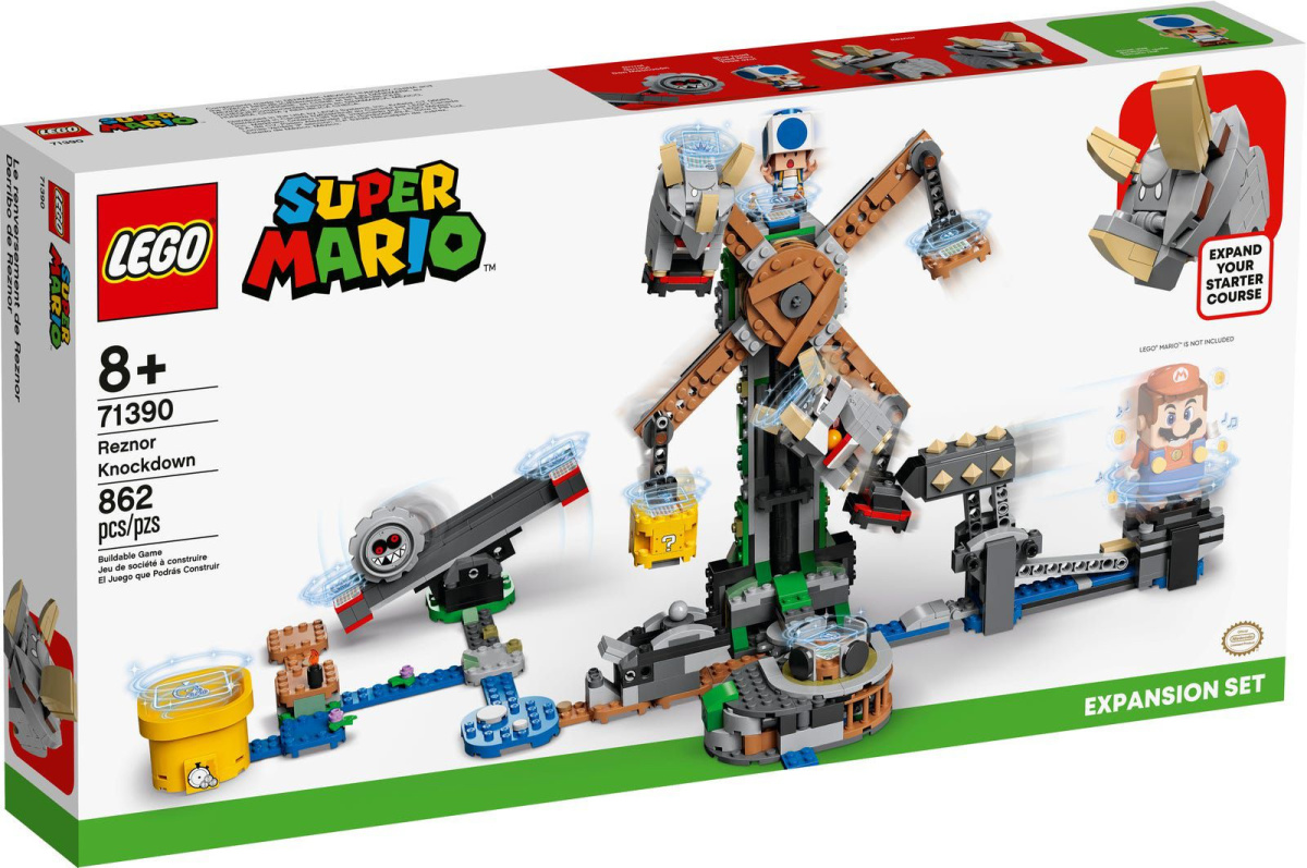 LEGO® 71390 Super Mario Walka z Reznorami (zestaw dodatkowy) - oryginalna gwarancja LEGO. LEGO® 71390 Super Mario Walka z Reznorami (zestaw dodatkowy) - oryginalna gwarancja LEGO.