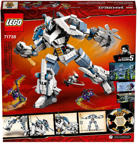 LEGO® 71738 Ninjago - Starcie tytanów Mech - oryginalna gwarancja LEGO LEGO® 71738 Ninjago - Starcie tytanów Mech - oryginalna gwarancja LEGO