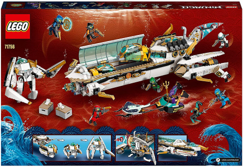 LEGO® 71756 NINJAGO Pływająca Perła -oryginalna gwarancja LEGO LEGO® 71756 NINJAGO Pływająca Perła -oryginalna gwarancja LEGO