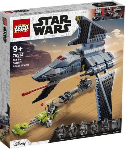 LEGO® 75314 Star Wars Prom szturmowy Parszywej Zgrai - oryginalna gwarancja LEGO.