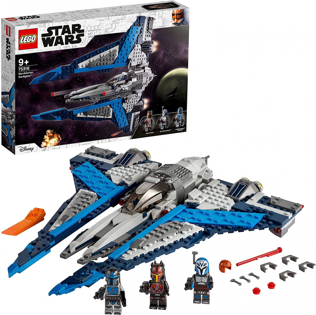 LEGO® 75316 Star Wars™ Mandaloriański myśliwiec™ - oryginalna gwarancja LEGO. LEGO® 75316 Star Wars™ Mandaloriański myśliwiec™ - oryginalna gwarancja LEGO.