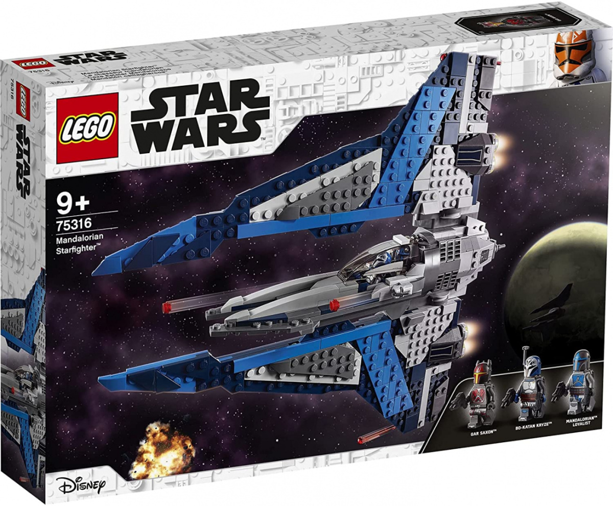 LEGO® 75316 Star Wars™ Mandaloriański myśliwiec™ - oryginalna gwarancja LEGO. LEGO® 75316 Star Wars™ Mandaloriański myśliwiec™ - oryginalna gwarancja LEGO.