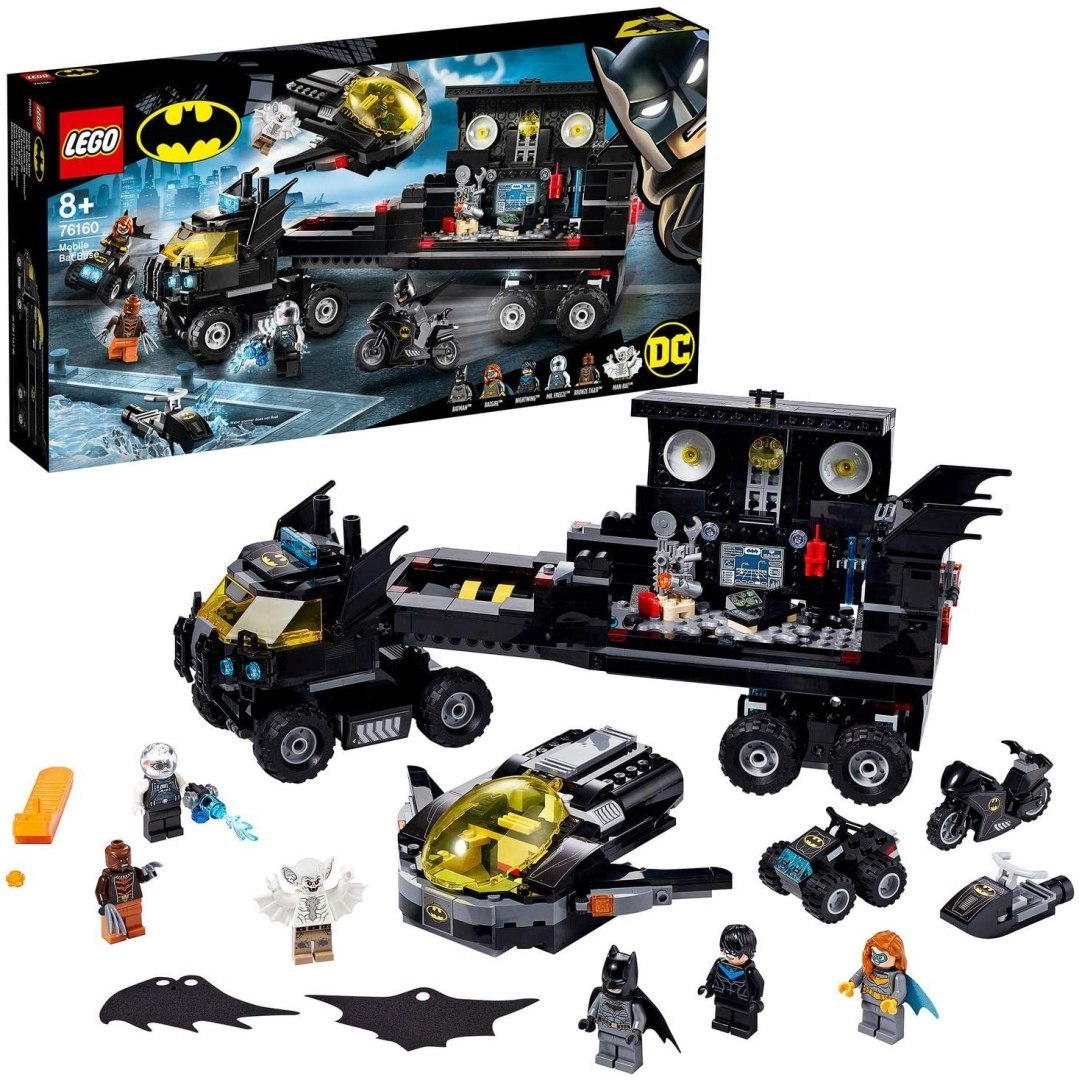 LEGO® 76160 DC Super Heroes - Mobilna baza Batmana - oryginalna gwarancja LEGO LEGO® 76160 DC Super Heroes - Mobilna baza Batmana - oryginalna gwarancja LEGO