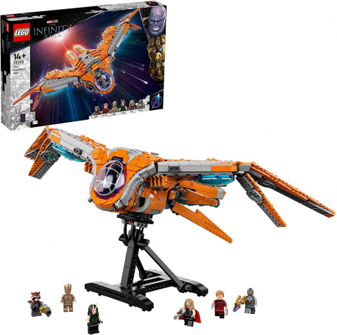 LEGO ® 76193 Marvel Super Heroes Statek strażników -lekko wgięte opakowanie,oryginalna gwarancja LEGO LEGO ® 76193 Marvel Super Heroes Statek strażników -lekko wgięte opakowanie,oryginalna gwarancja LEGO