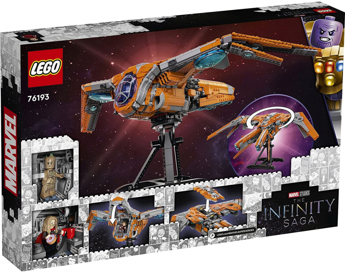 LEGO ® 76193 Marvel Super Heroes Statek strażników - oryginalna gwarancja LEGO