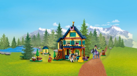 LEGO® Friends 41683 Leśne centrum jeździeckie - oryginalna gwarancja LEGO LEGO® Friends 41683 Leśne centrum jeździeckie - oryginalna gwarancja LEGO