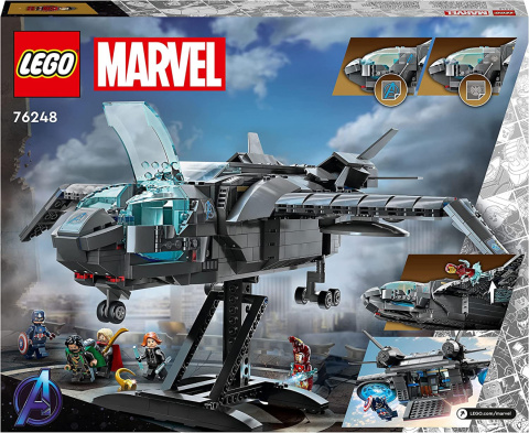 LEGO® Marvel 76248 Quinjet Avengersów - oryginalna gwarancja LEGO. LEGO® Marvel 76248 Quinjet Avengersów - oryginalna gwarancja LEGO.