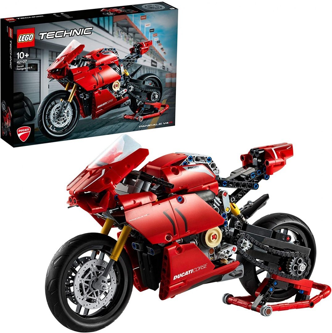 LEGO® Technic 42107 - Ducati Panigale V4 R - oryginalna gwarancja LEGO LEGO® Technic 42107 - Ducati Panigale V4 R - oryginalna gwarancja LEGO