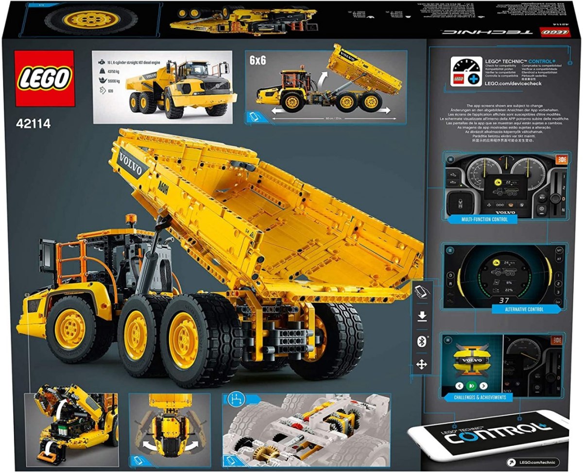 LEGO® Technic 42114 - Wozidło przegubowe Volvo 6x6 - oryginalna gwarancja LEGO. LEGO® Technic 42114 - Wozidło przegubowe Volvo 6x6 - oryginalna gwarancja LEGO.