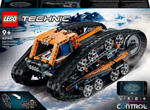 LEGO®Technic 42140 Zmiennokształtny pojazd sterowany przez aplikację -oryginalna gwarancja LEGO LEGO®Technic 42140 Zmiennokształtny pojazd sterowany przez aplikację -oryginalna gwarancja LEGO