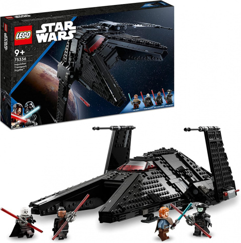 LEGO® Star Wars 75336 - Transporter Inkwizytorów Scythe,lekko wgięte opakowanie,oryginalna gwarancja LEGO.