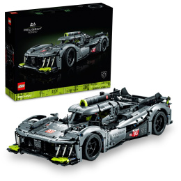 LEGO® Technic 42156 PEUGEOT 9X8 24H Le Mans Hybrid Hypercar-oryginalna gwarancja LEGO.