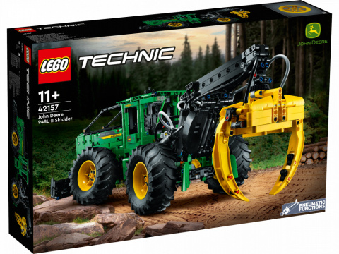 LEGO® Technic 42157 Ciągnik zrywkowy John Deere 948L-II-oryginalna gwarancja LEGO. LEGO® Technic 42157 Ciągnik zrywkowy John Deere 948L-II-oryginalna gwarancja LEGO.