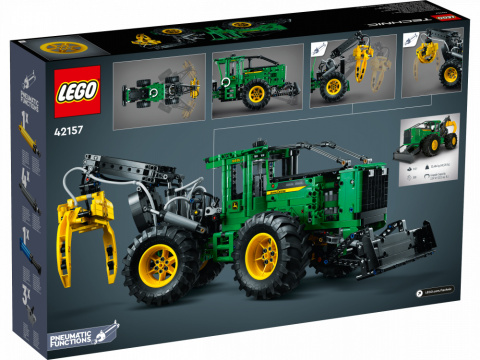 LEGO® Technic 42157 Ciągnik zrywkowy John Deere 948L-II-oryginalna gwarancja LEGO. LEGO® Technic 42157 Ciągnik zrywkowy John Deere 948L-II-oryginalna gwarancja LEGO.
